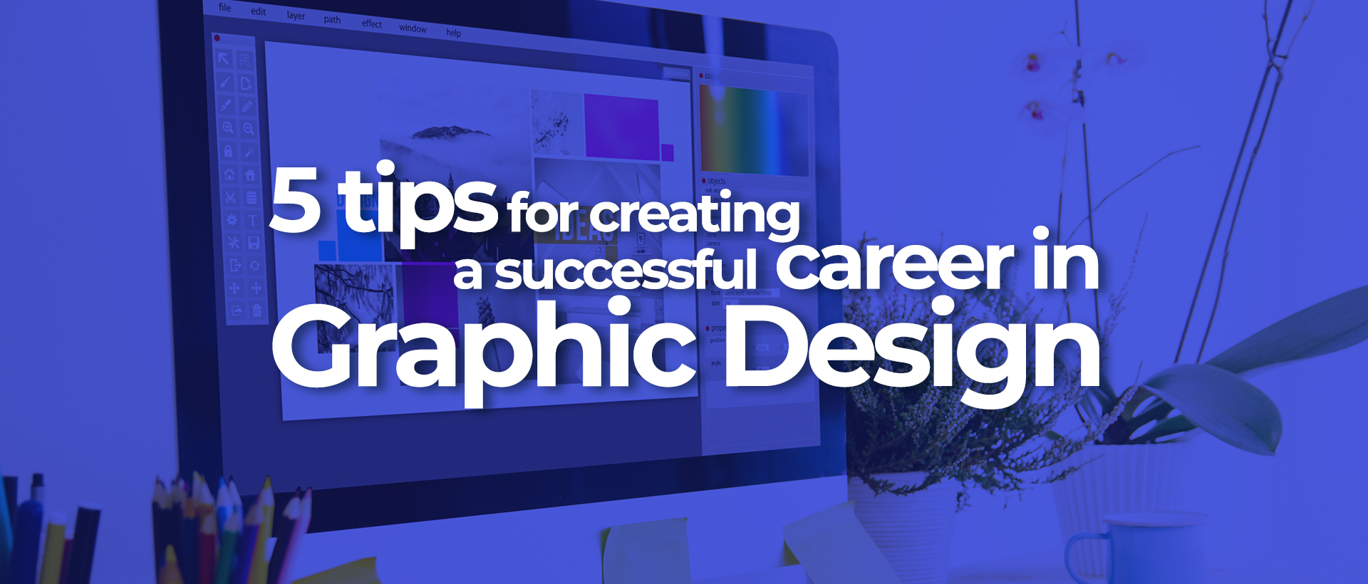5 tips for creating a successful career in Graphic Design