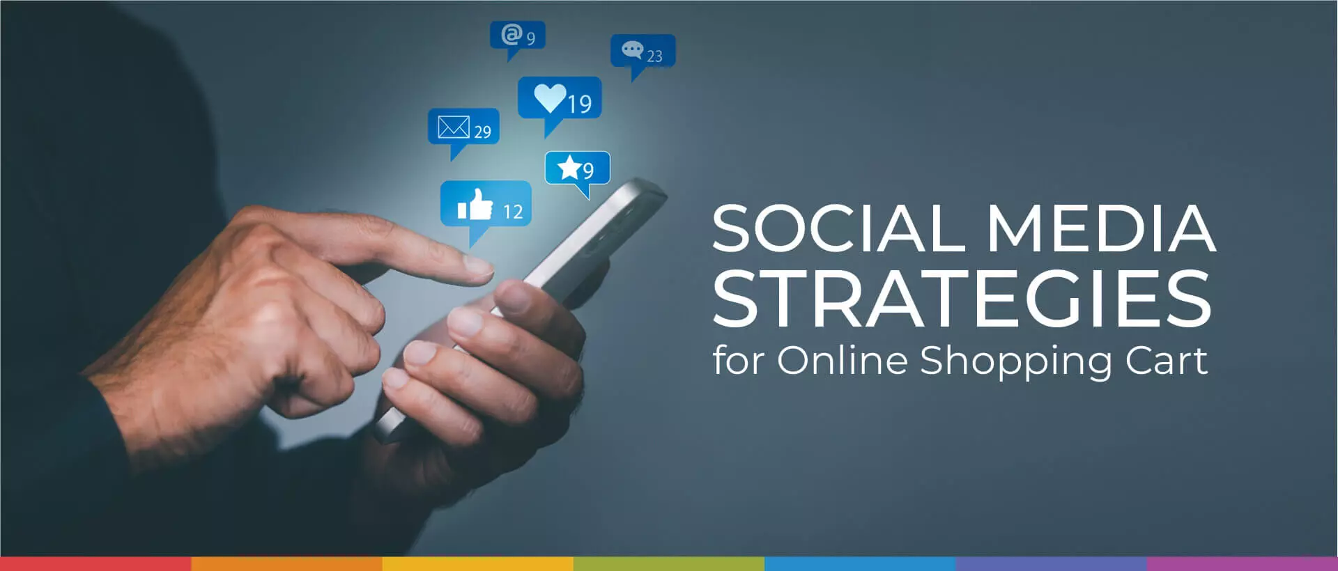Social media strategies for online shopping cart