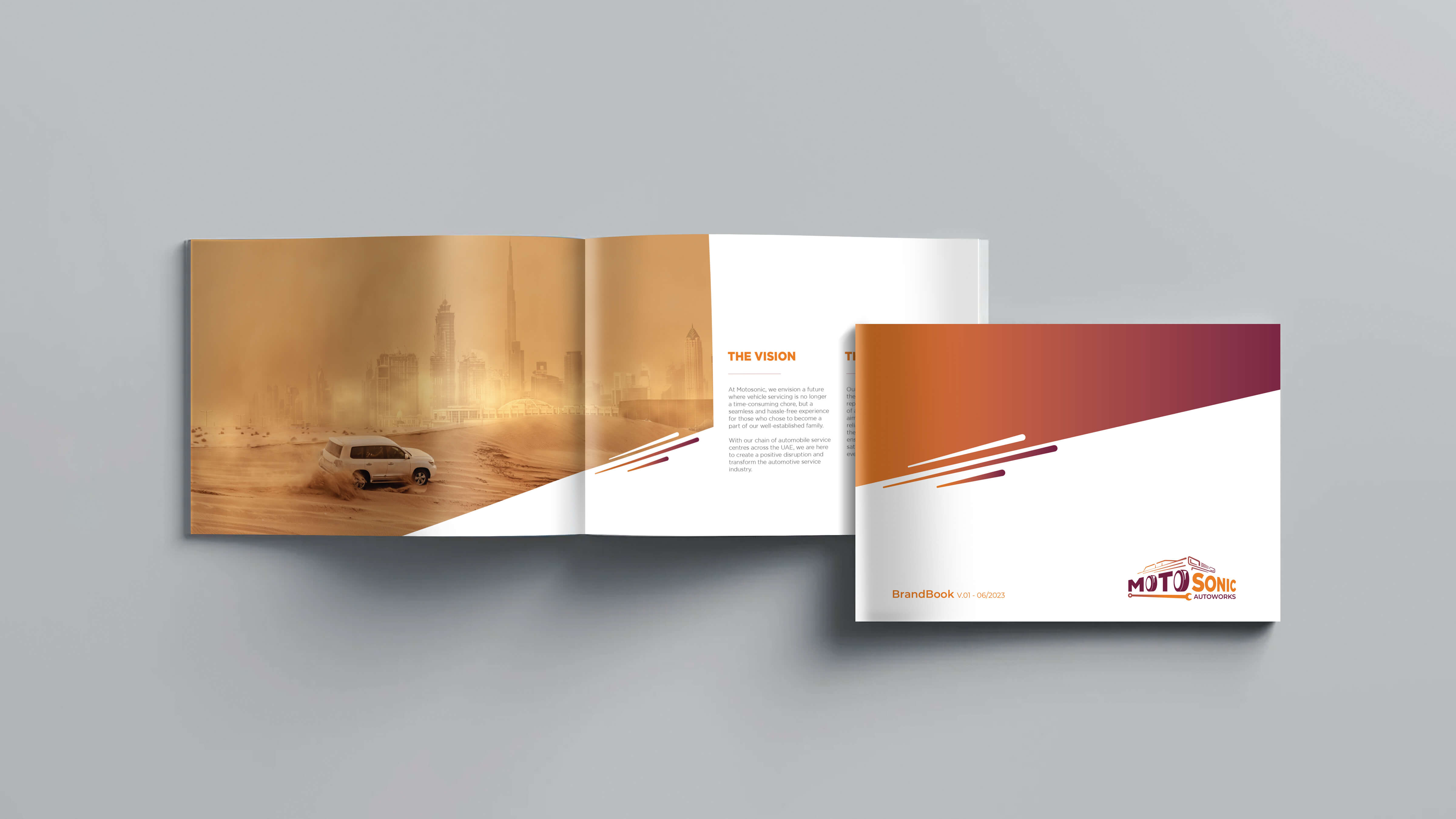 MotoSonic Autoworks Corporate Identity