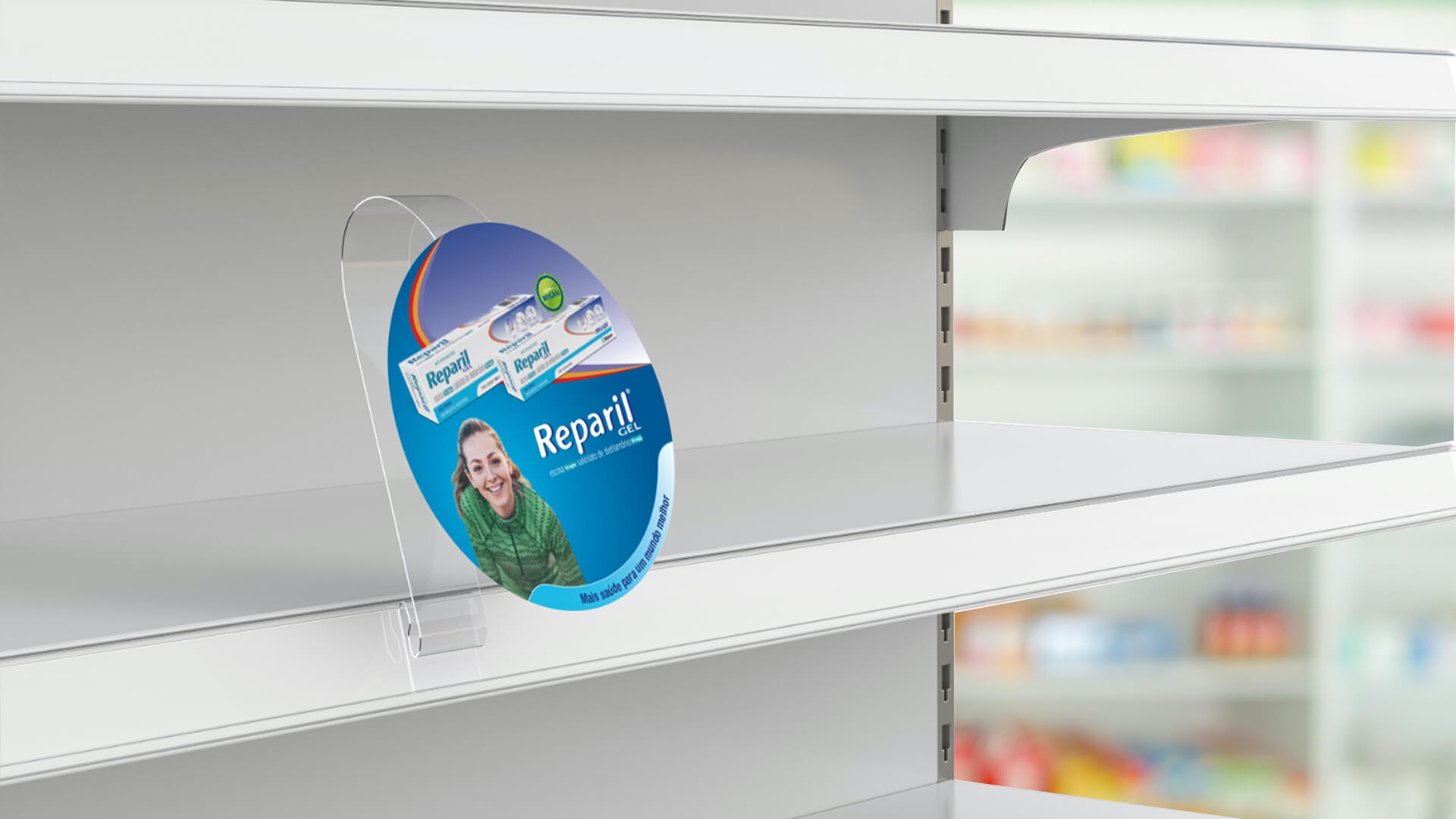 Reparil Gel POS materials