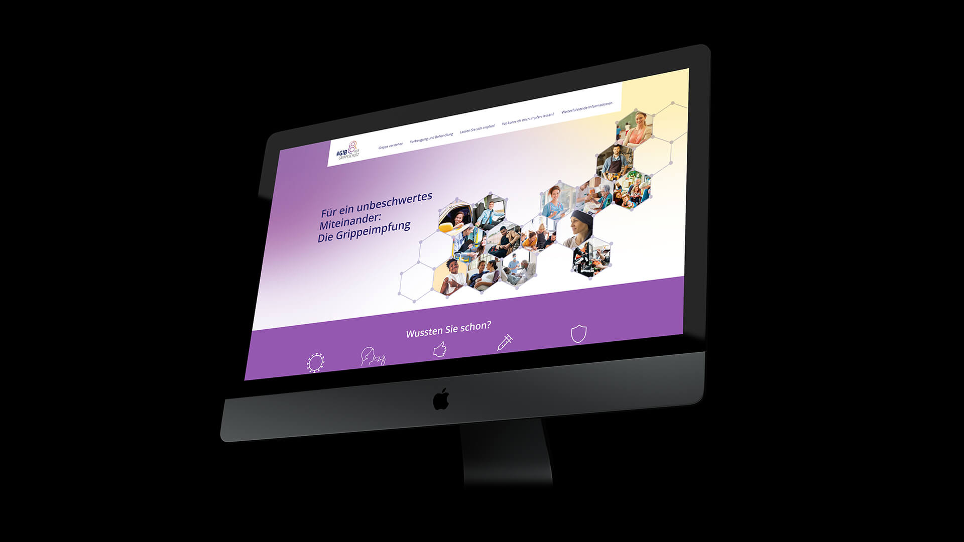 Influvac Website Design