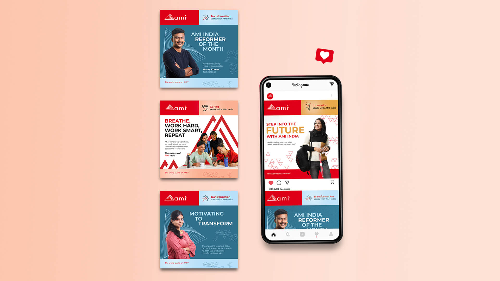 Case Study Employee Branding Campaign for AMI