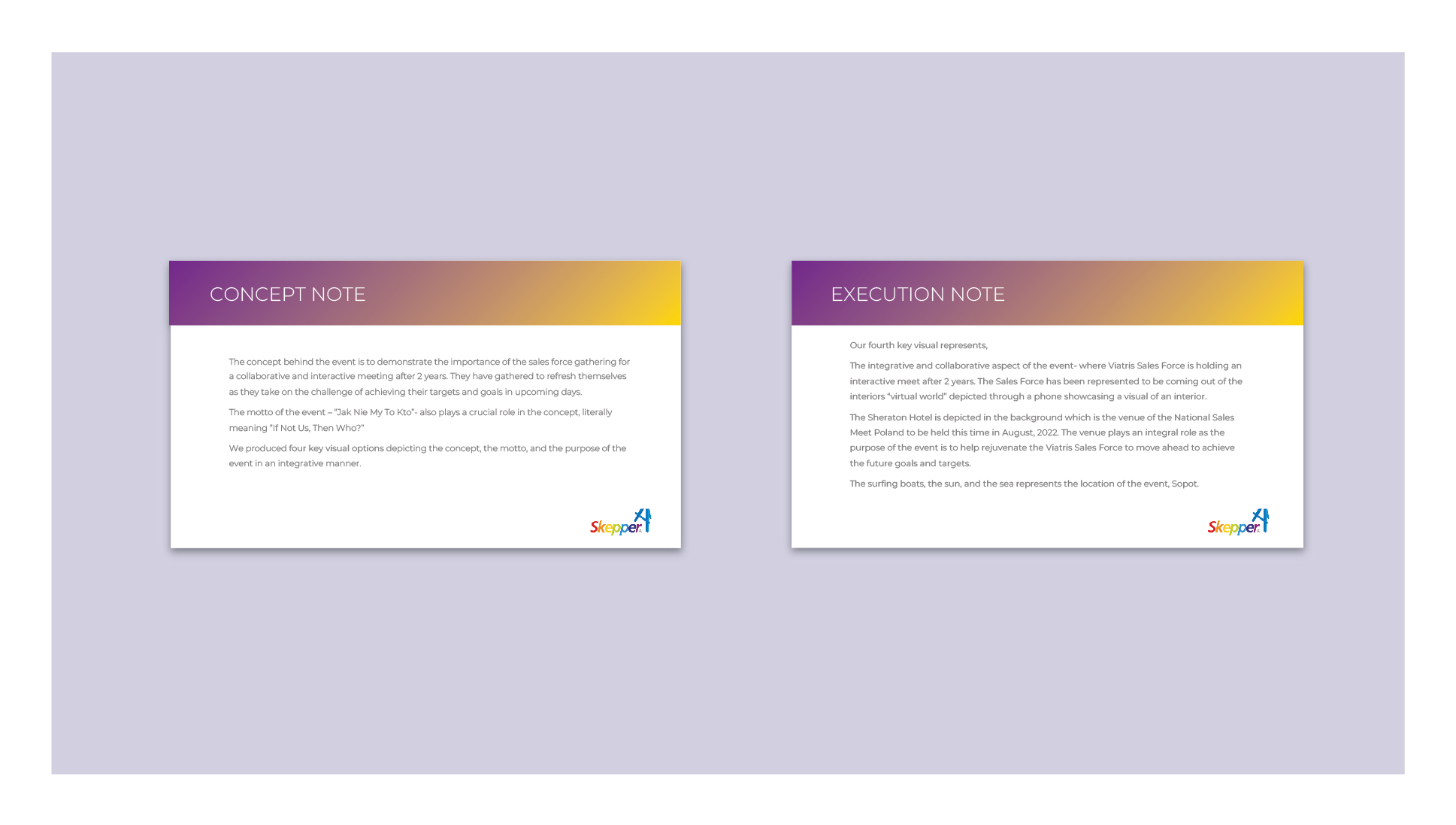 NSM - event identity