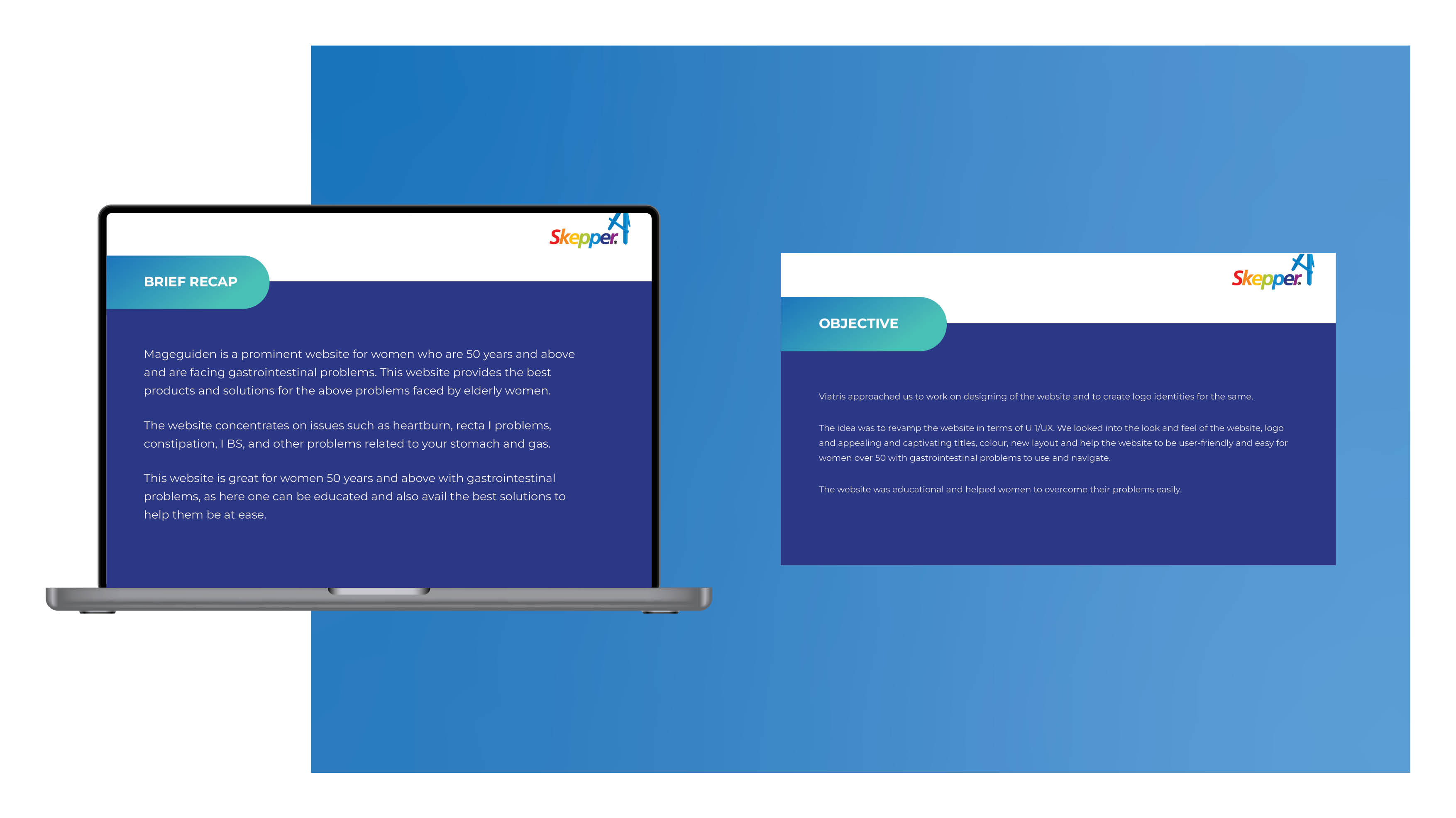 Mageguiden - brand identity