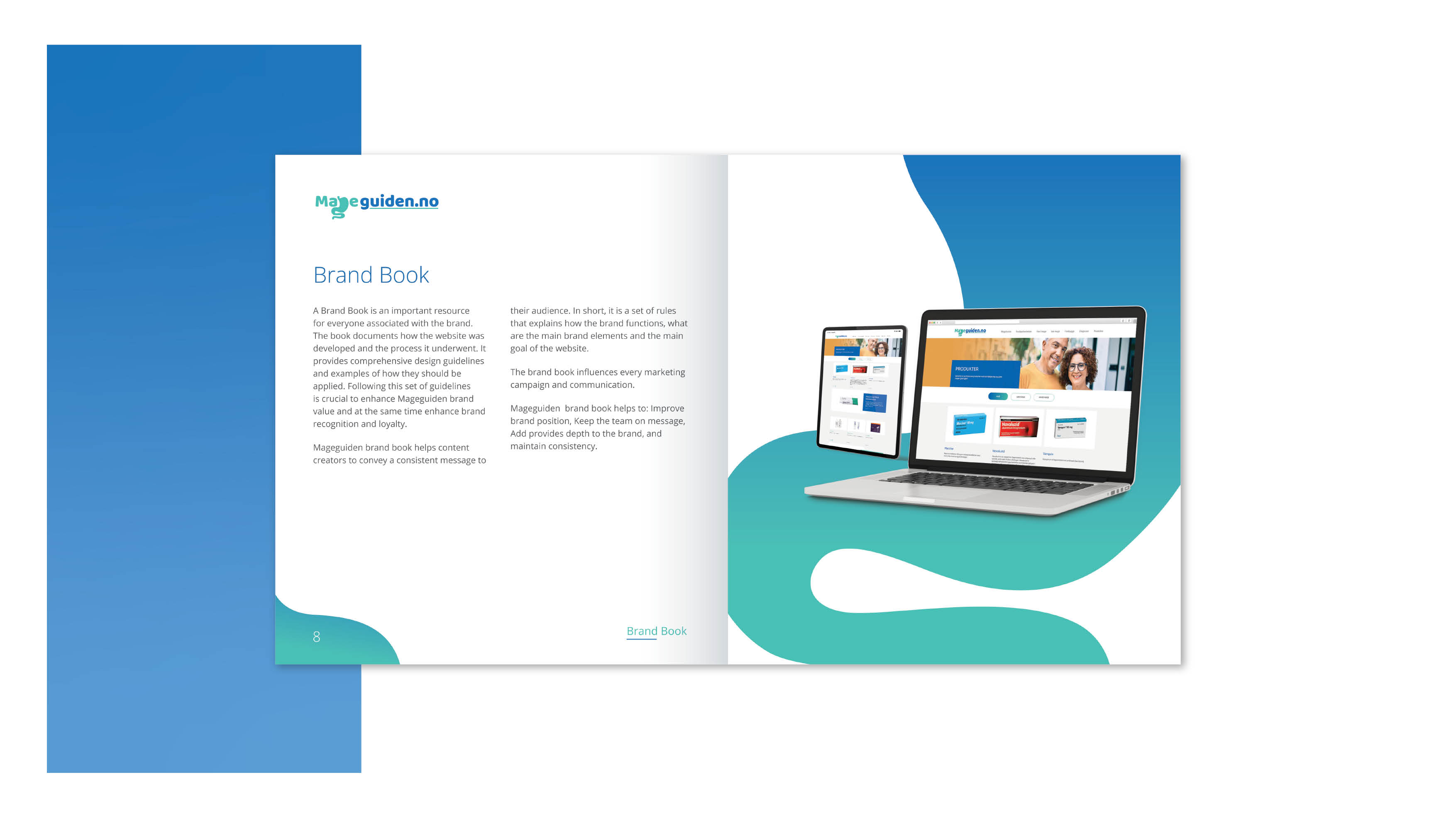 Mageguiden - brand identity
