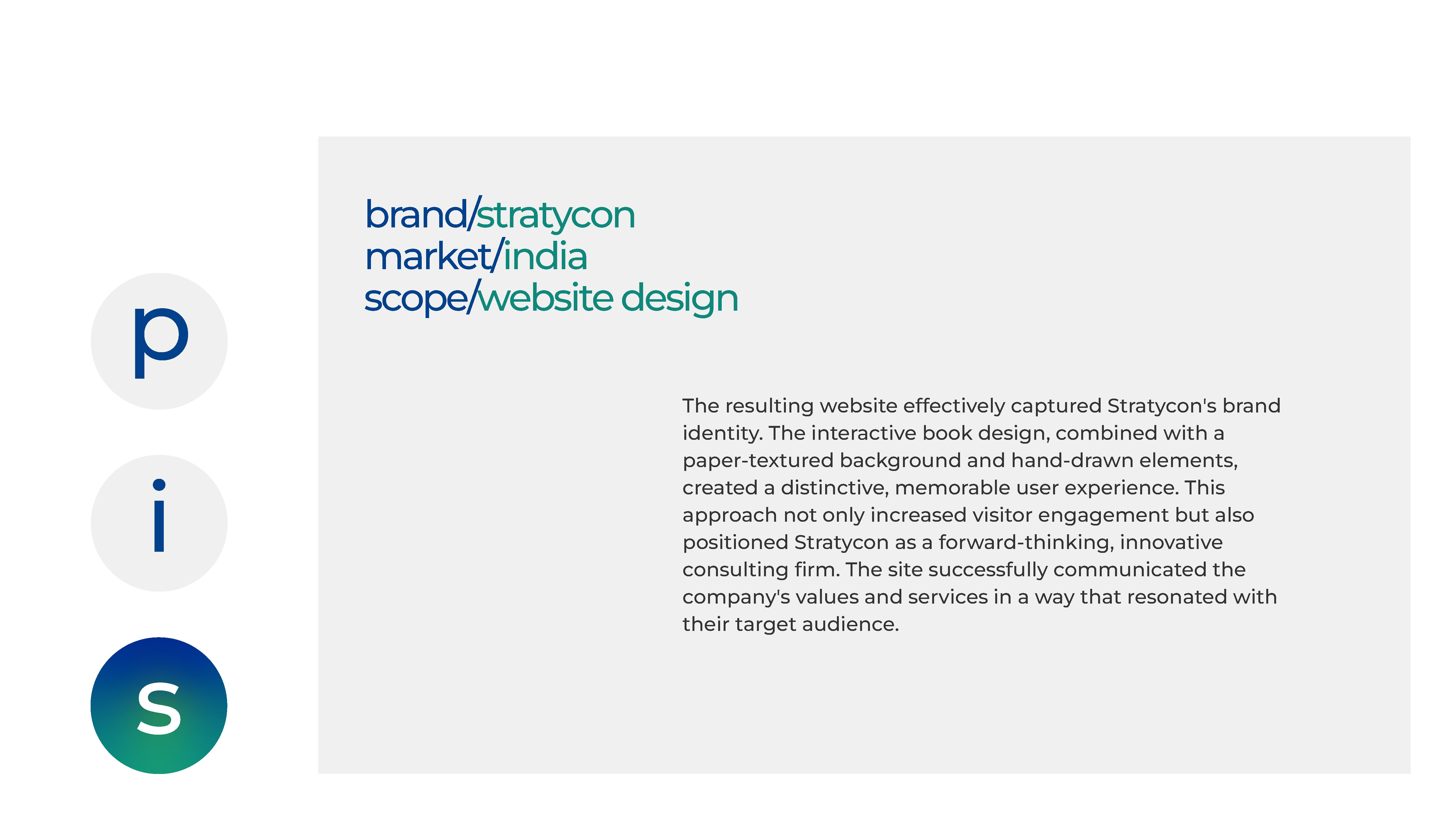 Stratycon - Website Design