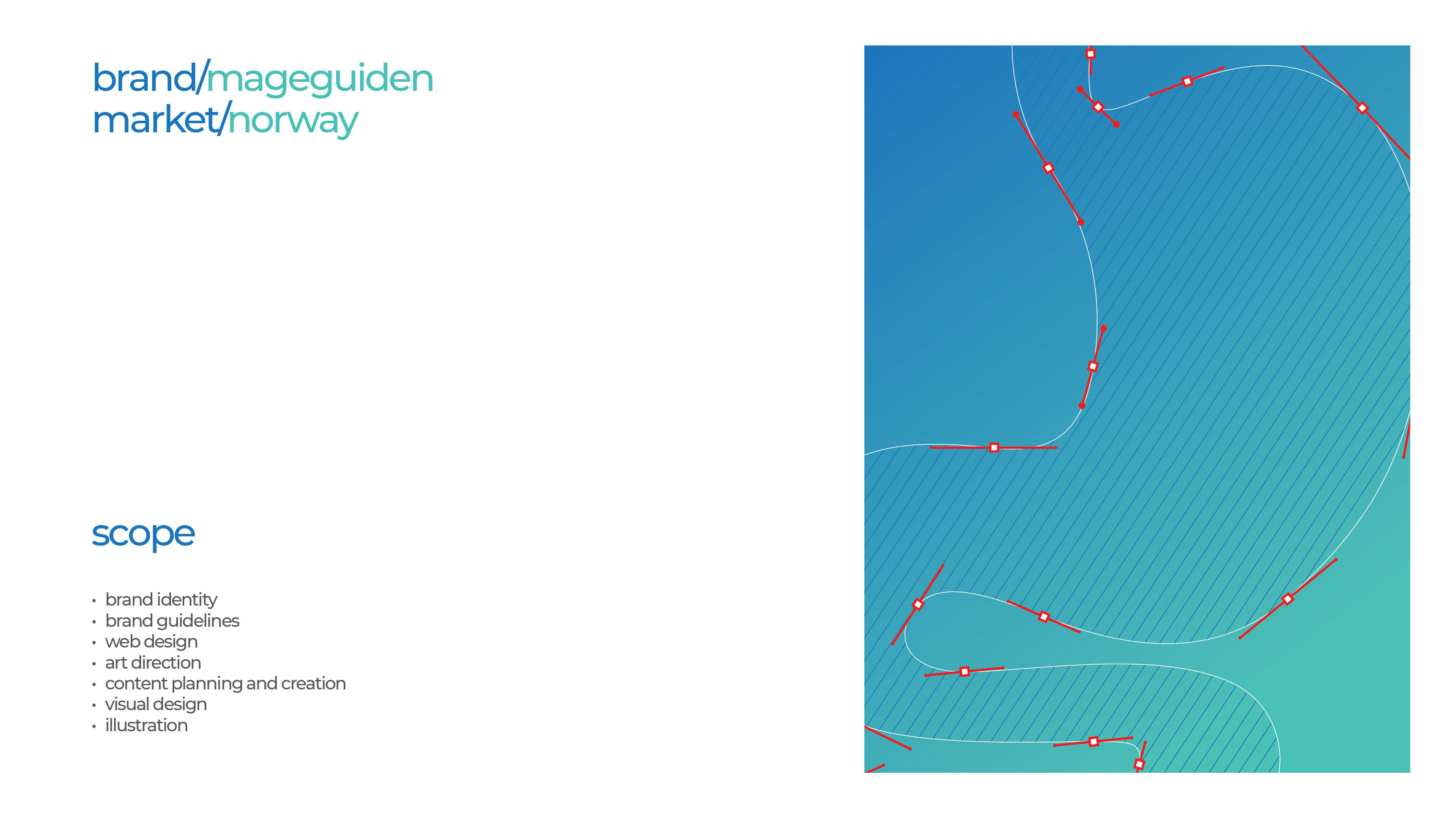 Mageguiden - brand identity
