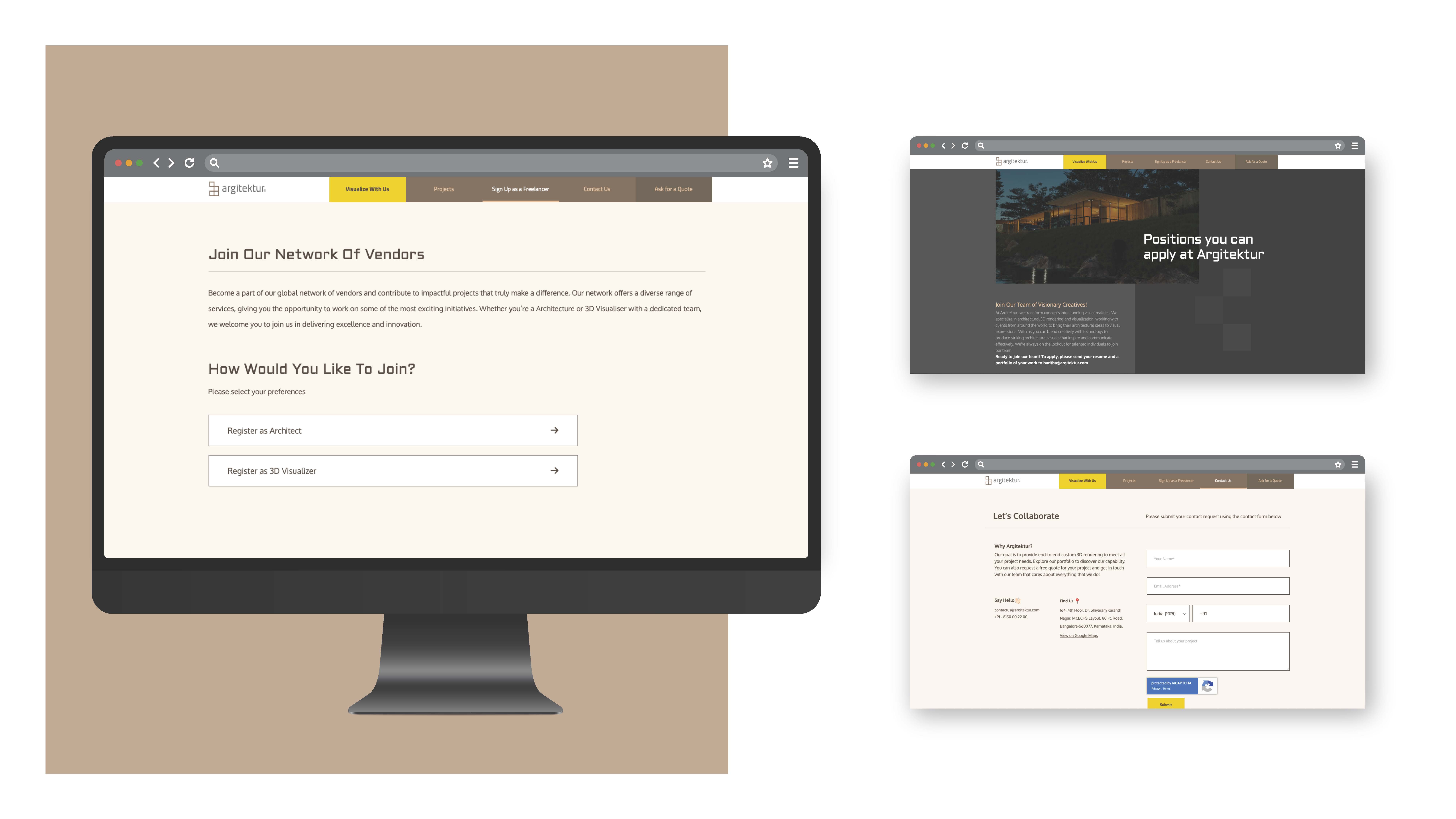 Argitektur - Website Design
