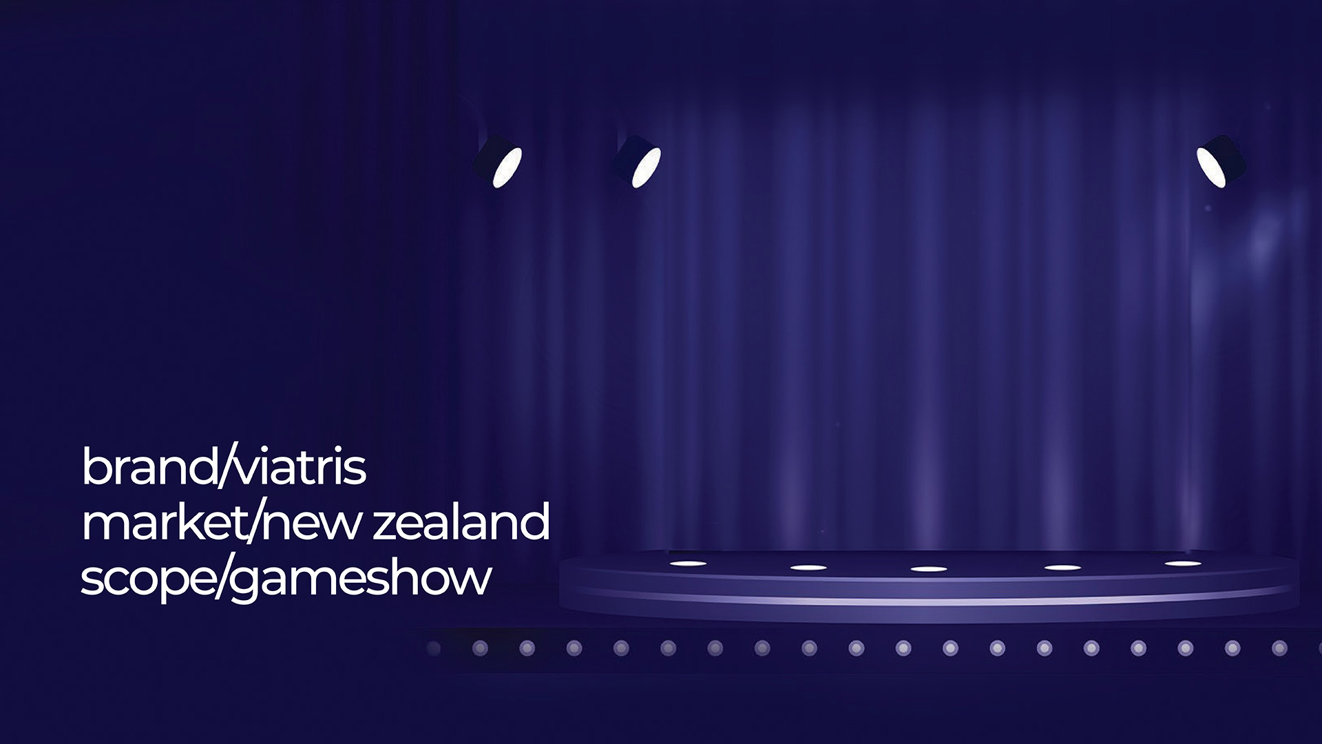 Viatris - Game Show