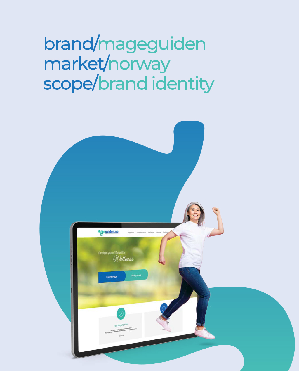 Mageguiden - brand identity