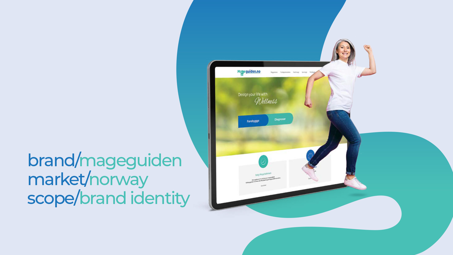 Mageguiden - brand identity