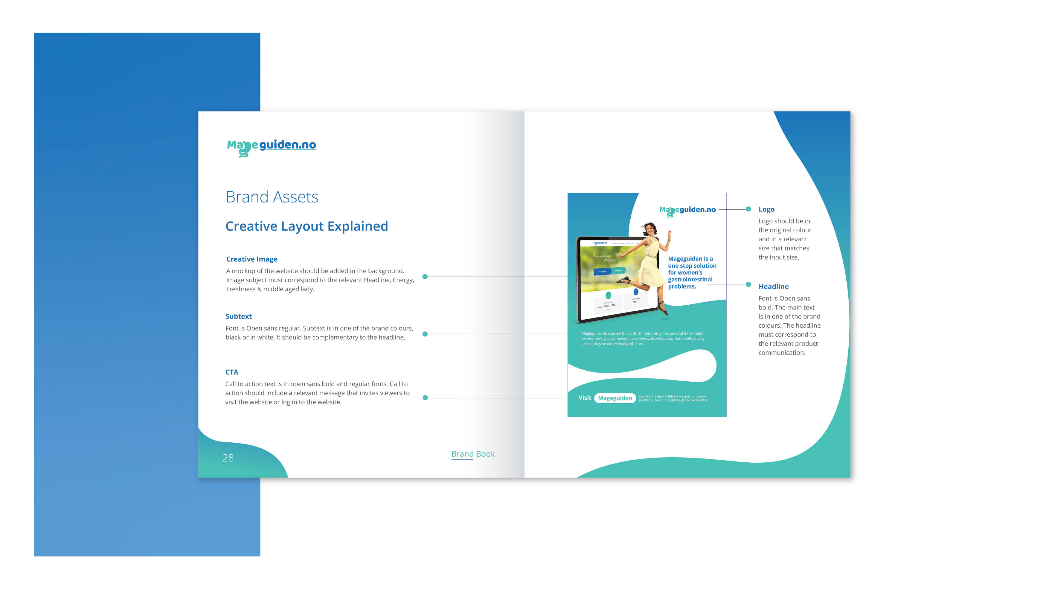 Mageguiden - brand identity