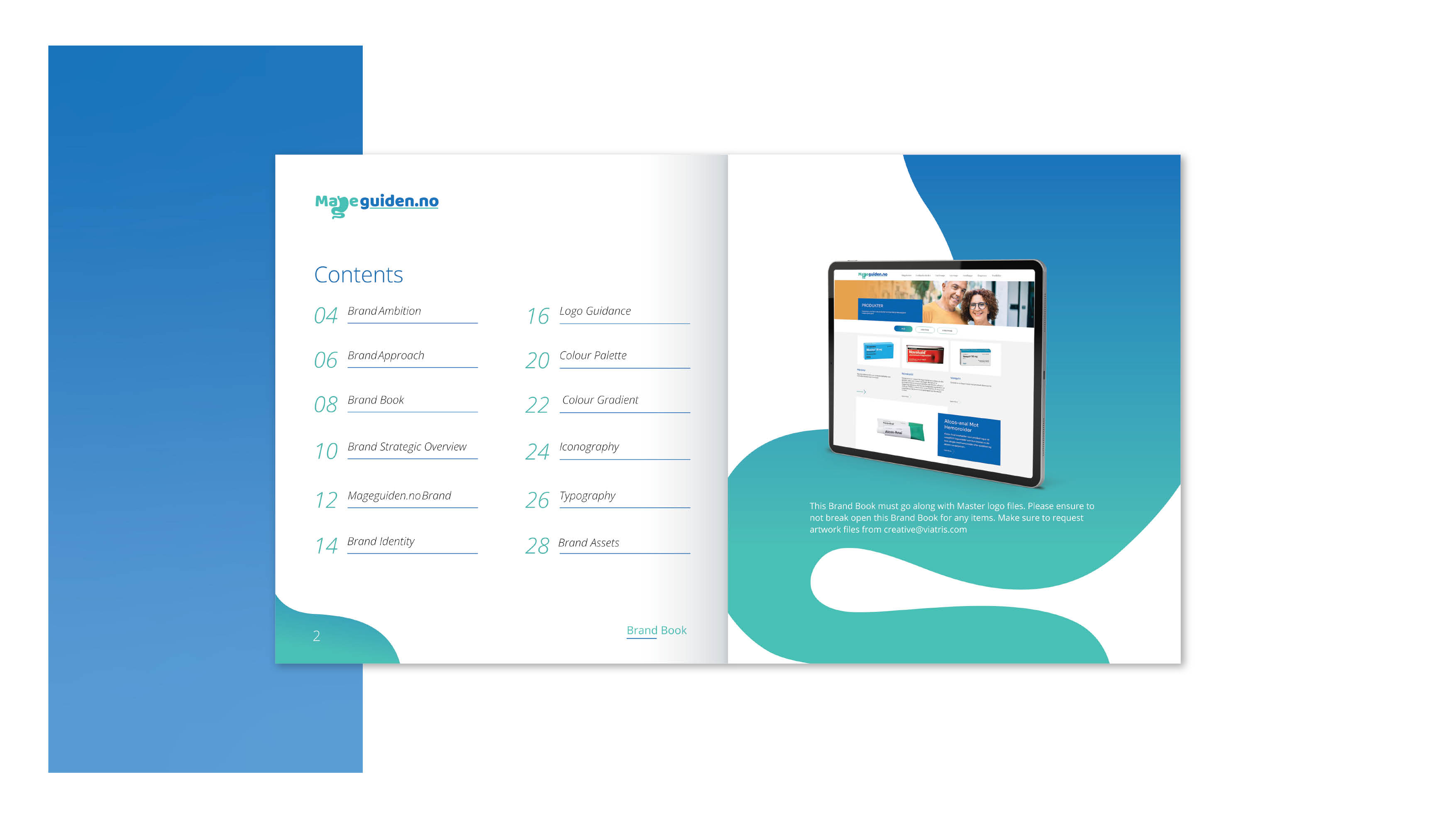 Mageguiden - brand identity